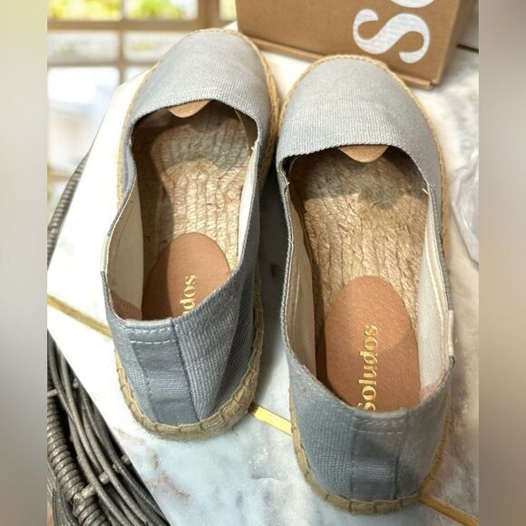 SOLUDOS Dali handcrafted Espadrilles Hand-braided stacked jute Size 6 EU 36.5 - Picture 13 of 16